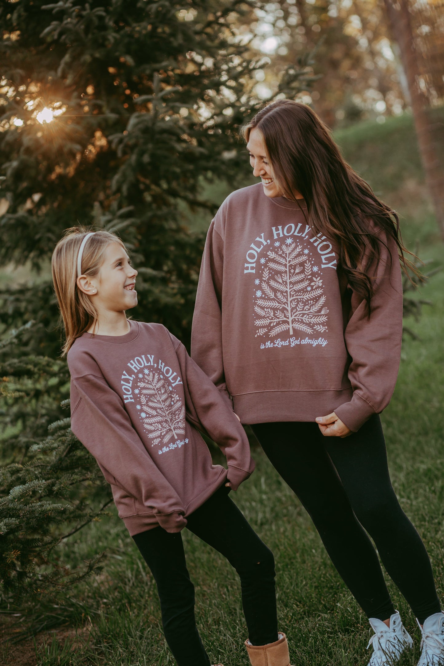 Holy Holy Holy Is The Lord God Almighty YOUTH Crewneck Sweatshirt