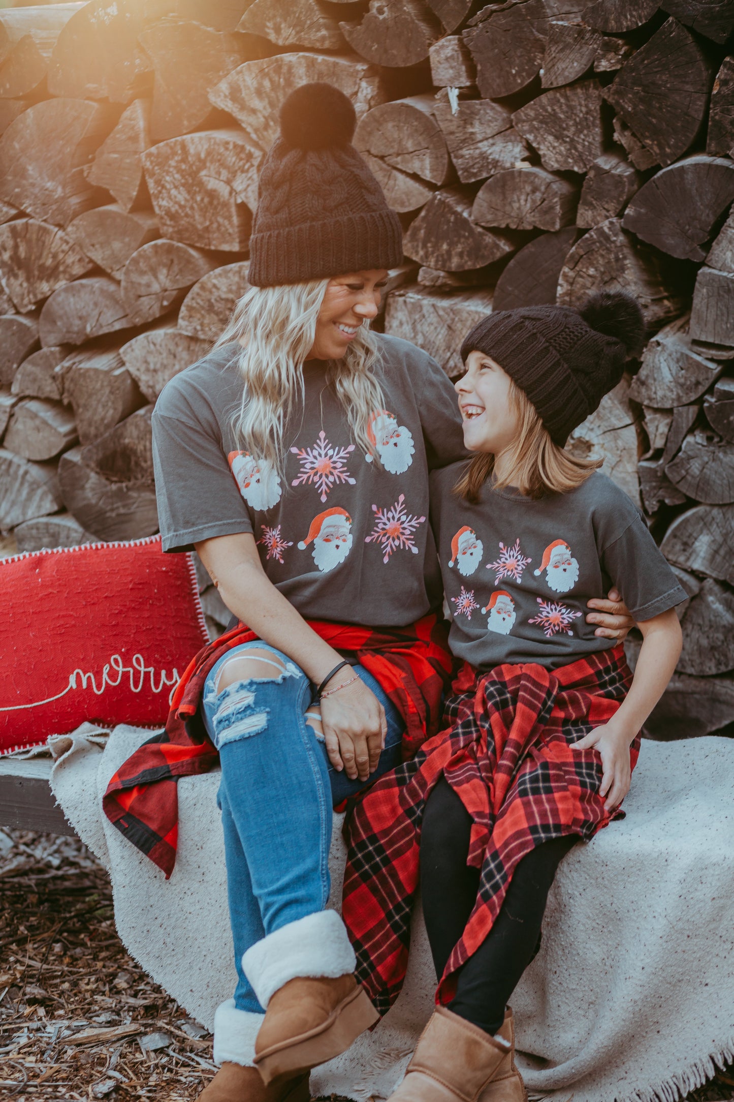 Santas & Snowflakes Youth T-Shirt
