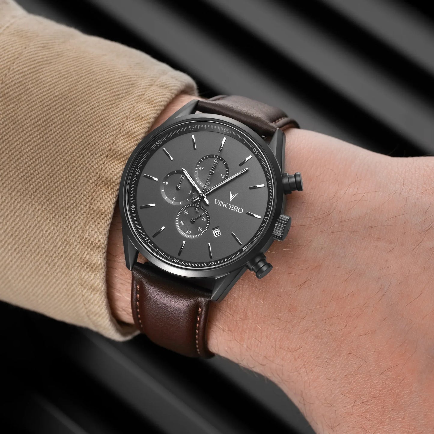 The Chrono S2 - Gunmetal/Walnut
