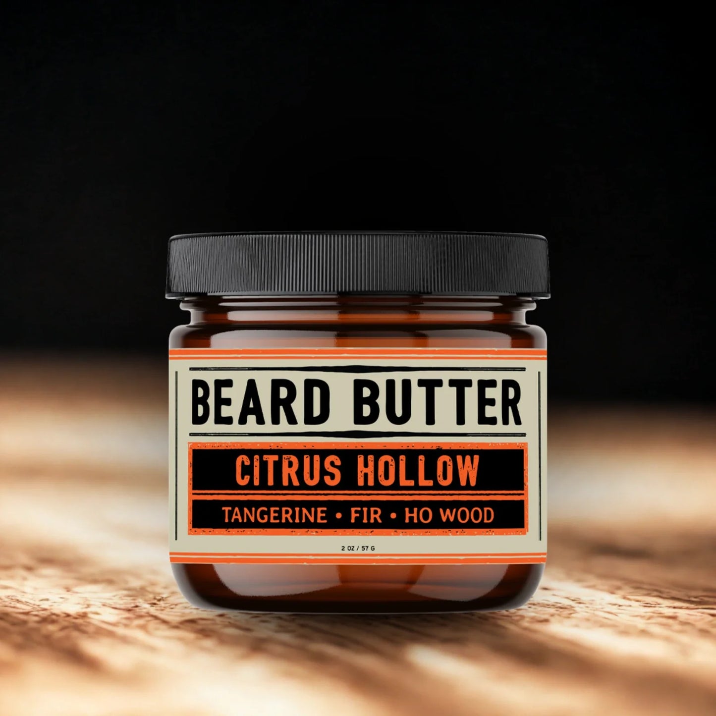 Citrus Hollow Beard Butter - Tangerine, Fir, Ho Wood
