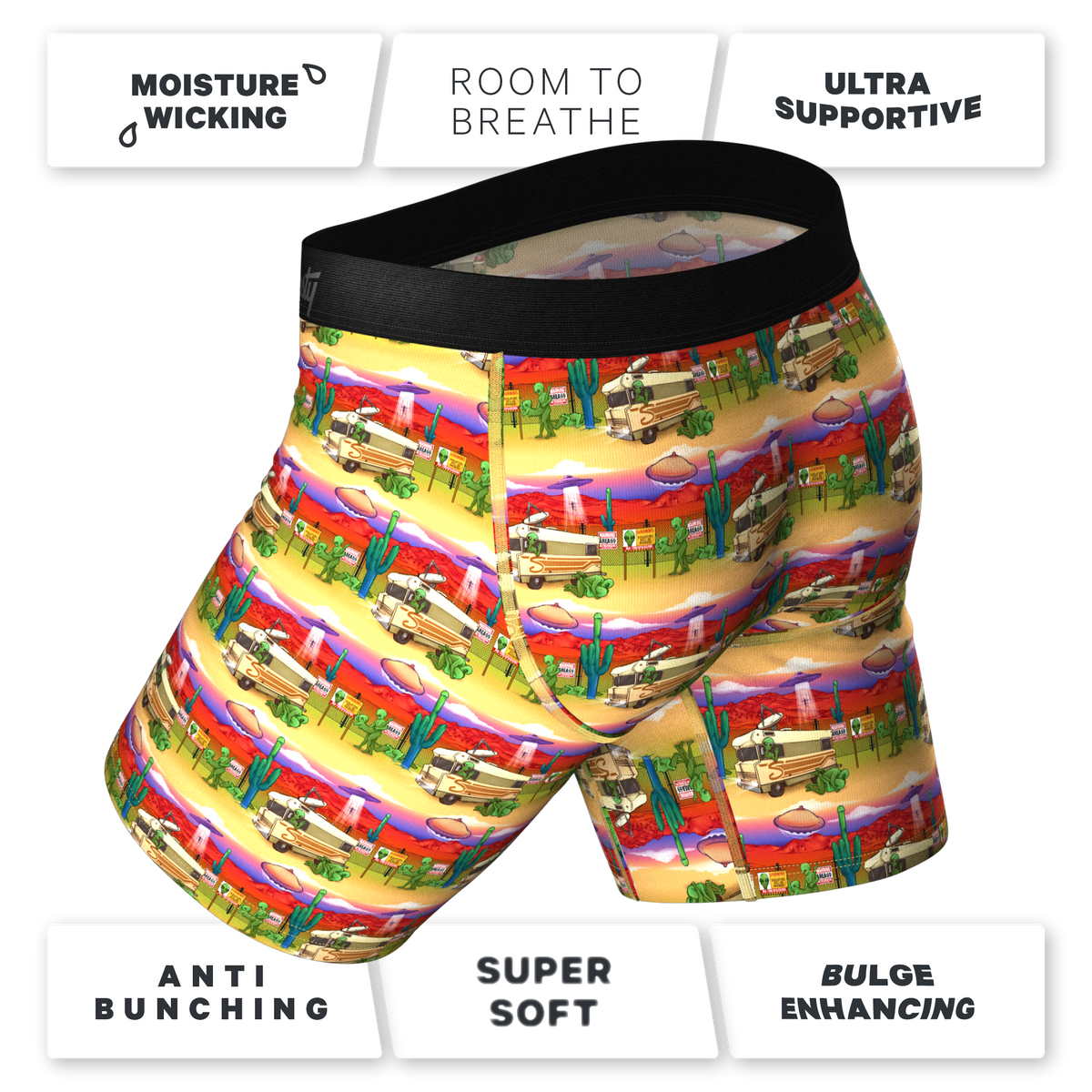 The Close Encounter | Alien Ball Hammock® Boxer - Long Leg