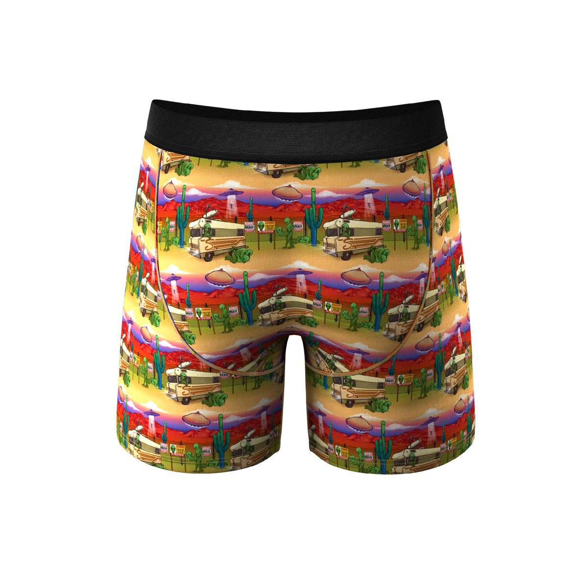 The Close Encounter | Alien Ball Hammock® Pouch Underwear With Fly