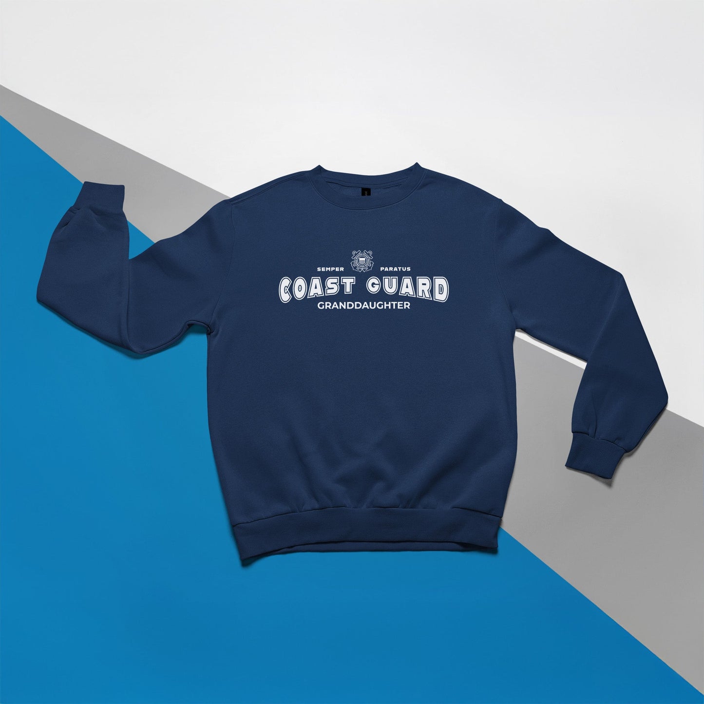 Coast Guard Granddaughter Crewneck (Navy)