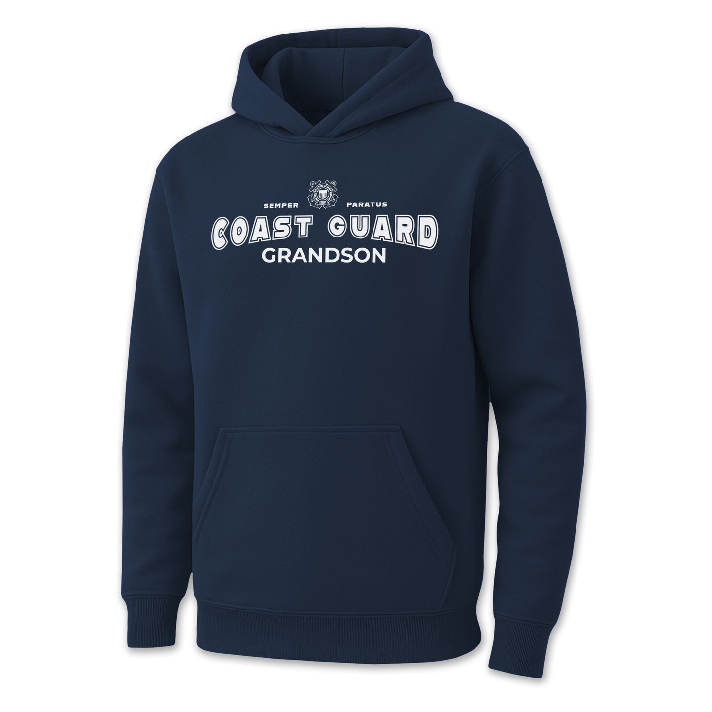 Coast Guard Grandson Youth Hood (Navy)