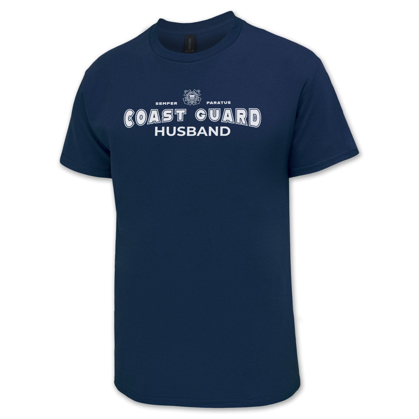 Coast Guard Husband T-Shirt (Navy)