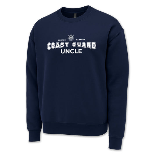 Coast Guard Uncle Crewneck (Navy)