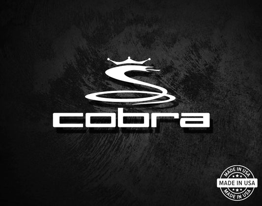 Cobra Golf Decal