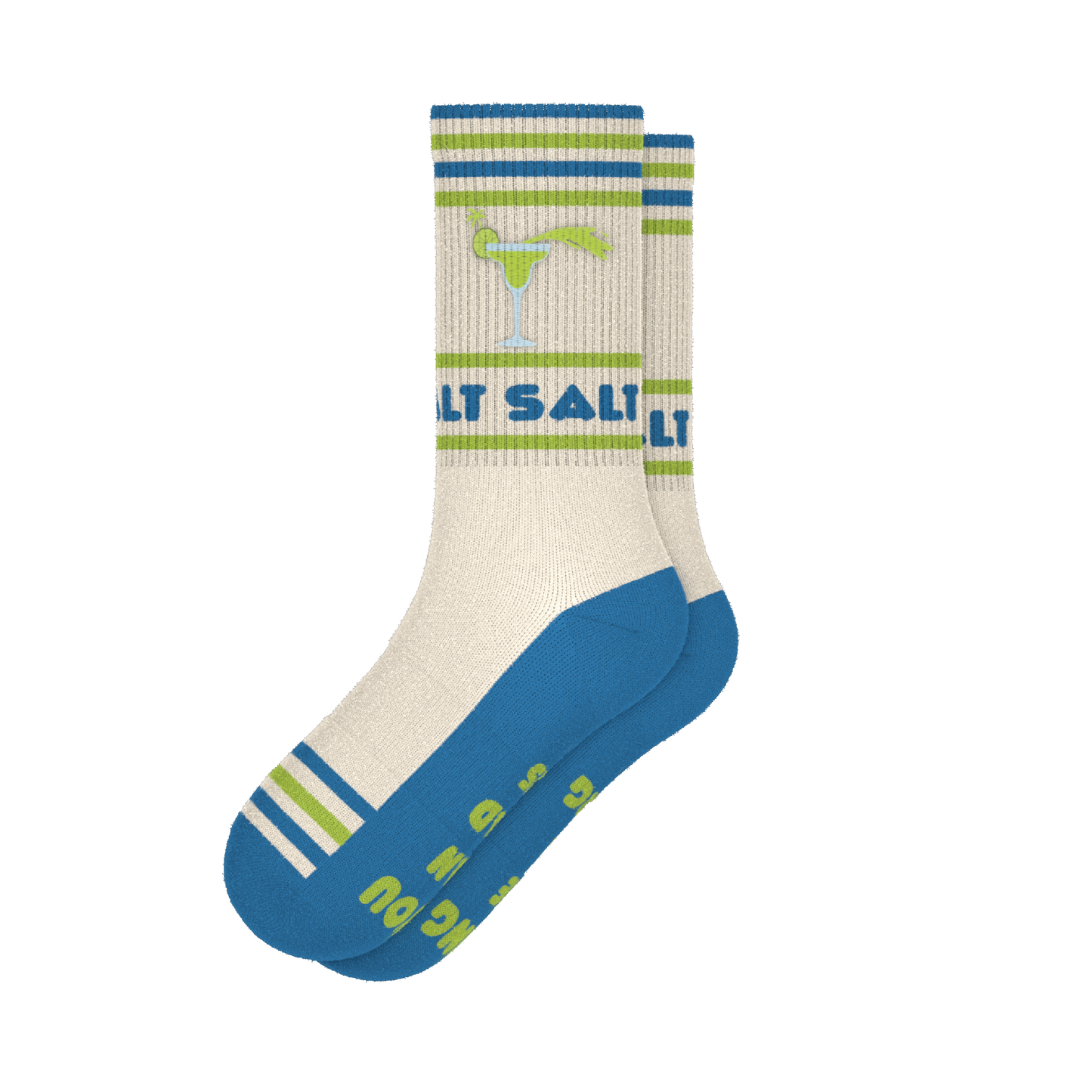 The Cocktail Hour | Shinesty x Margaritaville® Heel Hammock™ Crew Socks