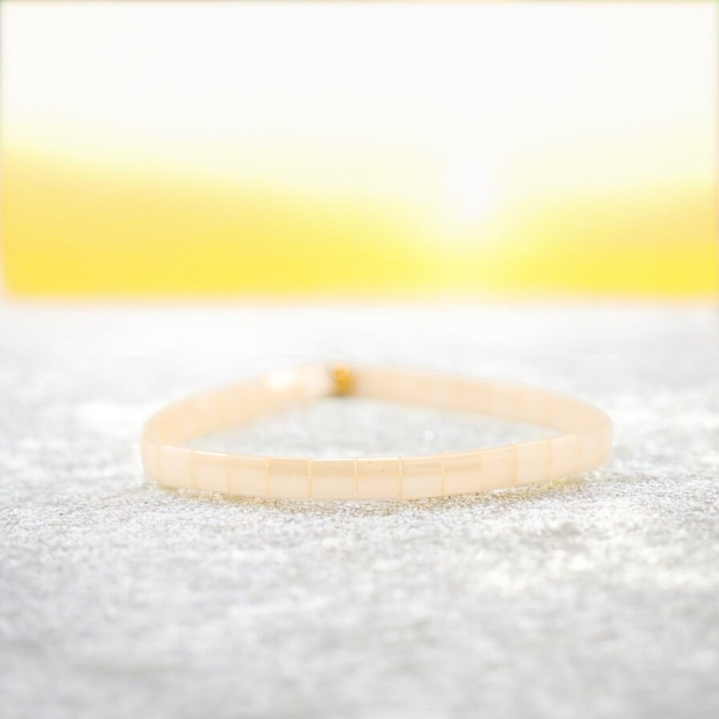 COCONUT CREME - Tila Bead Bracelet | Single