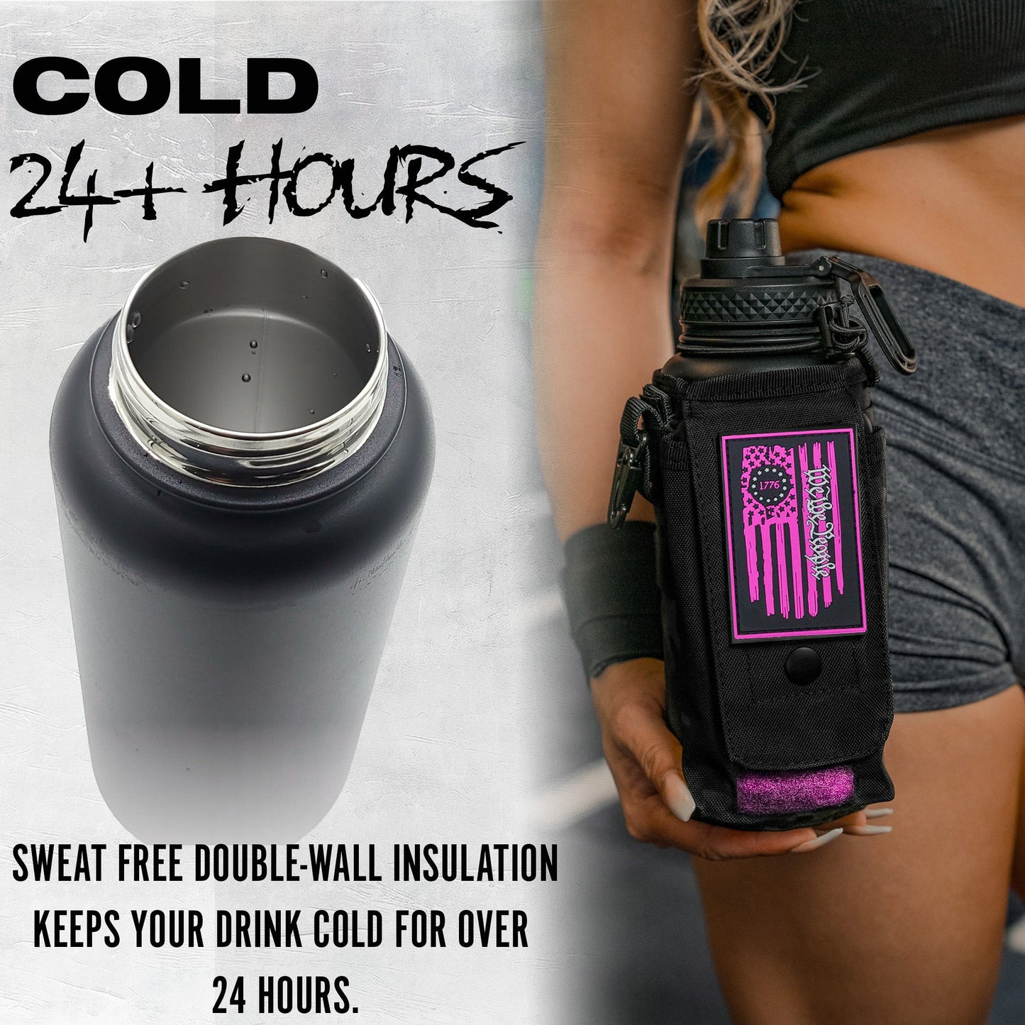 32oz Compact Battle Bottles