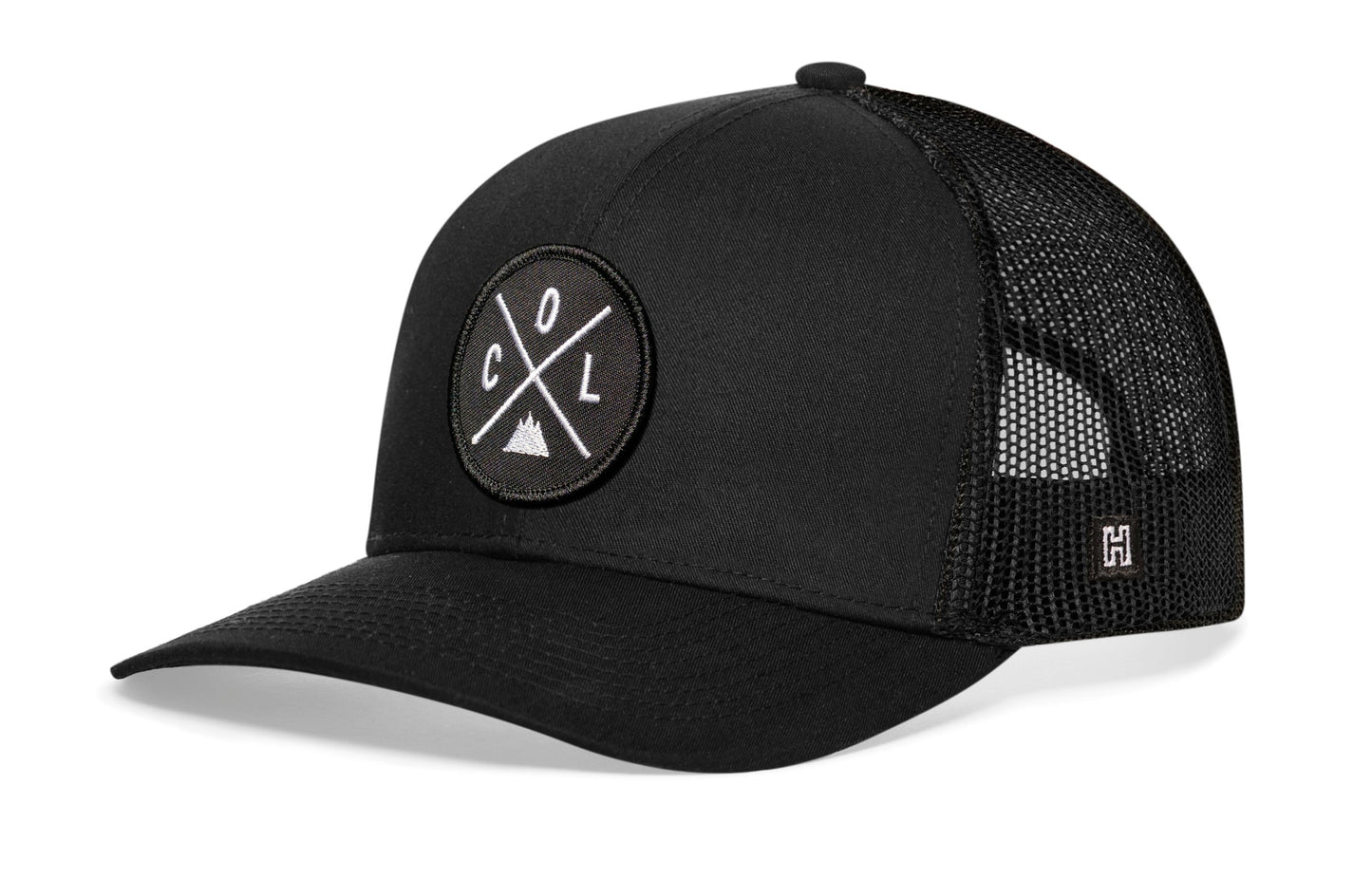 Colorado Trucker Hat  |  Black COL X Snapback