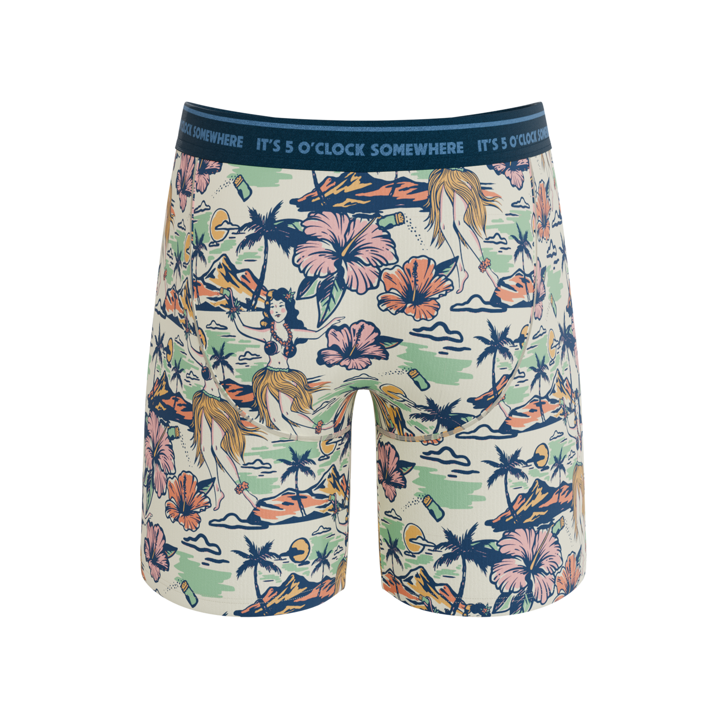The Come Monday | Shinesty x Margaritaville® Long Leg Ball Hammock® Pouch Underwear With Fly