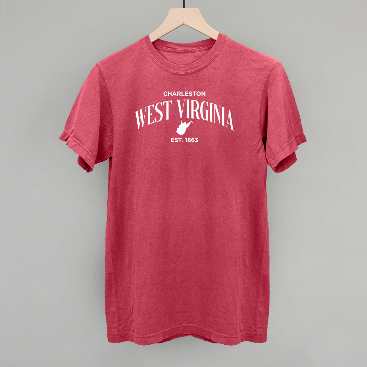 West Virginia Est. 1863 (White)