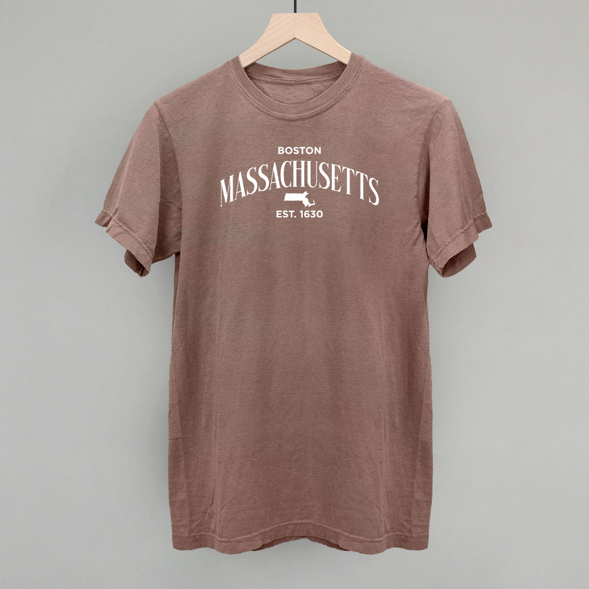 Massachusetts Est. 1630 (White)