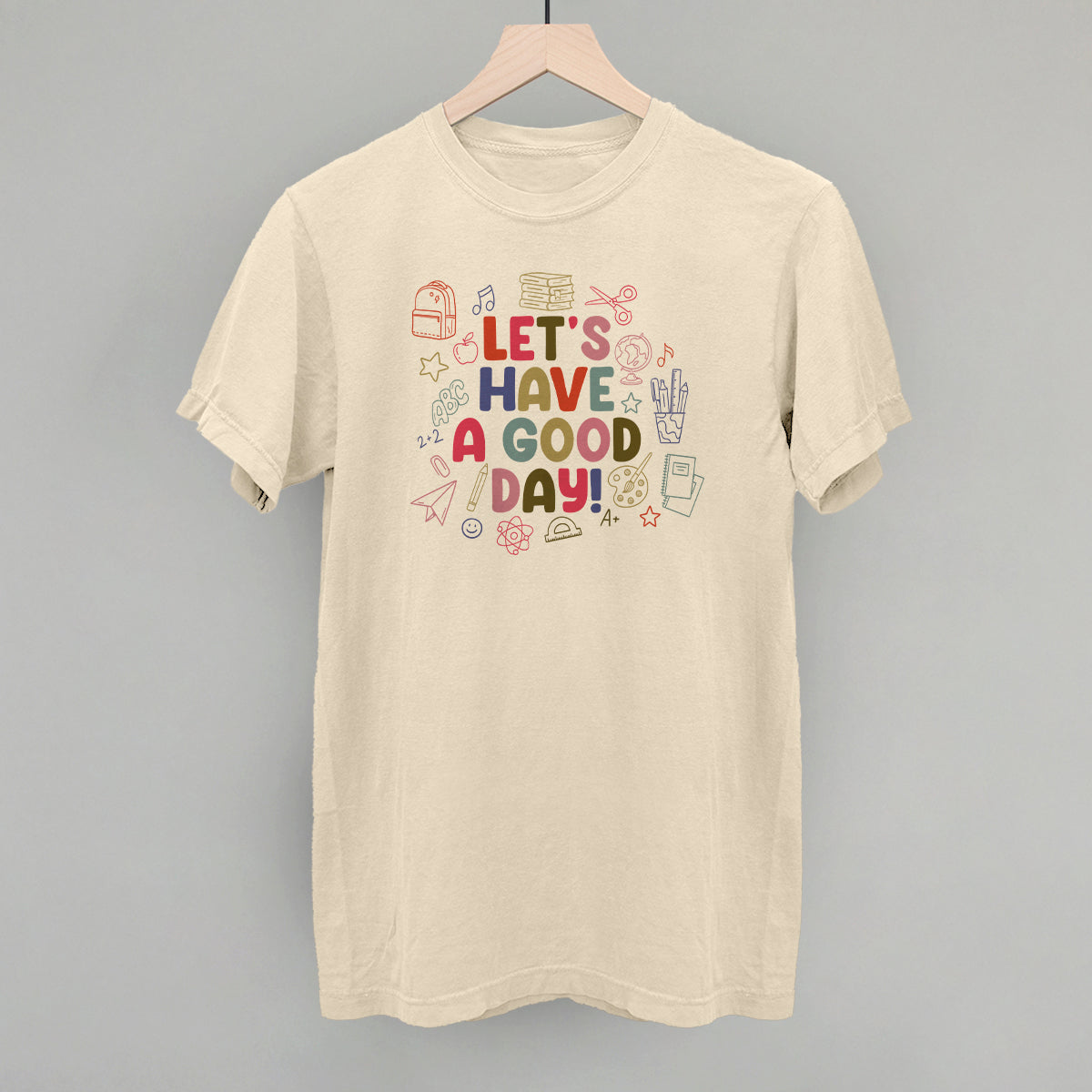 Let's Have A Good Day Colorful Doodles