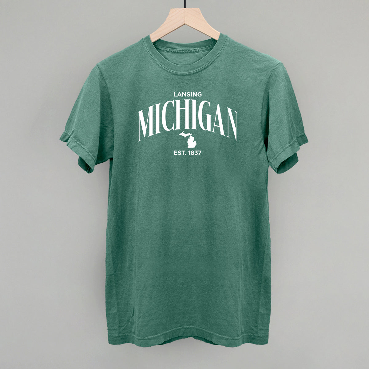 Michigan Est. 1837 (White)