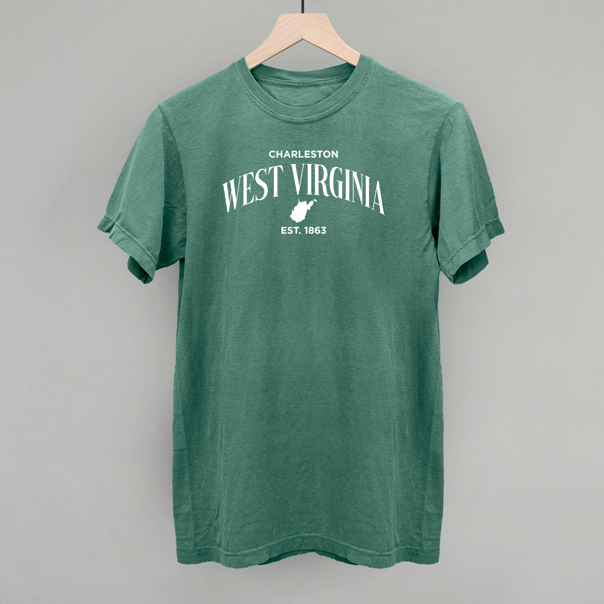 West Virginia Est. 1863 (White)