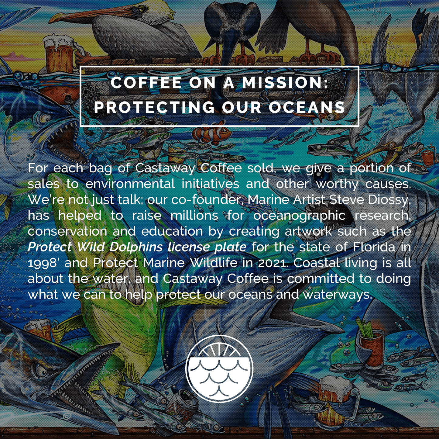 Castaway Coffee B.A.S.S. Kickin' Blend