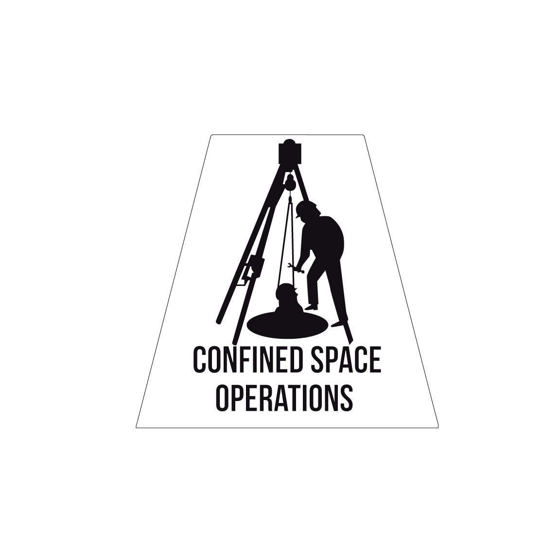 CONFINED SPACE OPERATIONS REFLECTIVE HELMET (TET) TETRAHEDRON