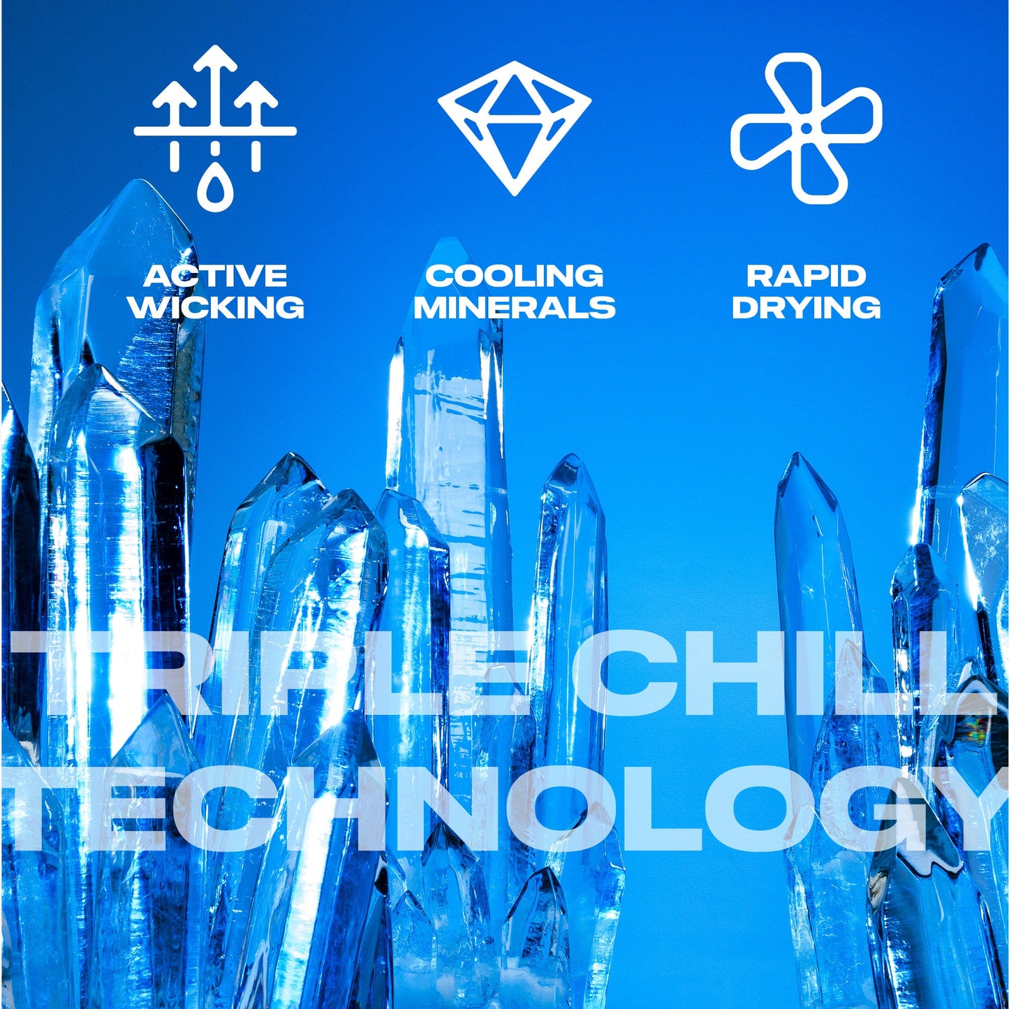 The Mahalo | Blue Tropical paradICE™ Boob Hammock™ Cooling Bralette