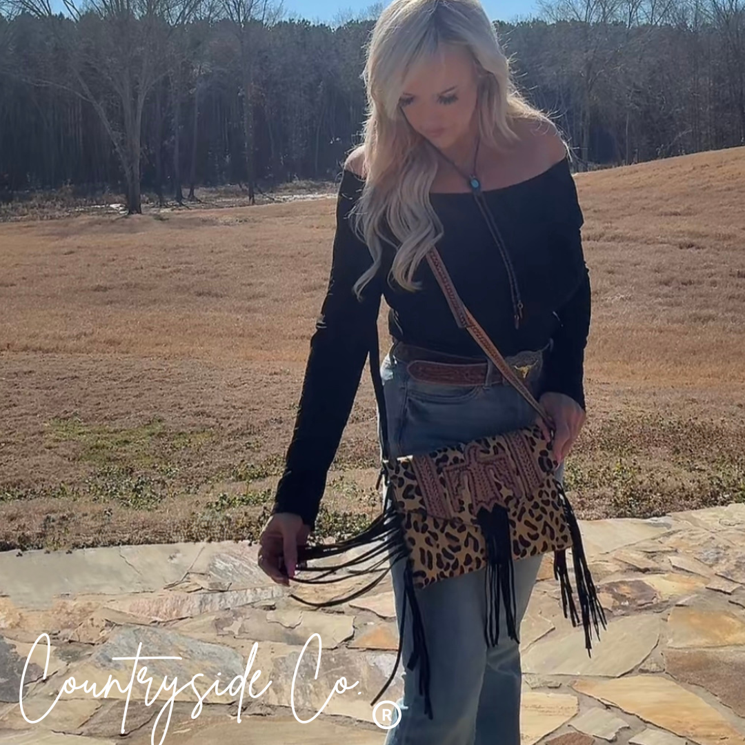 Freebird Cowhide Purse