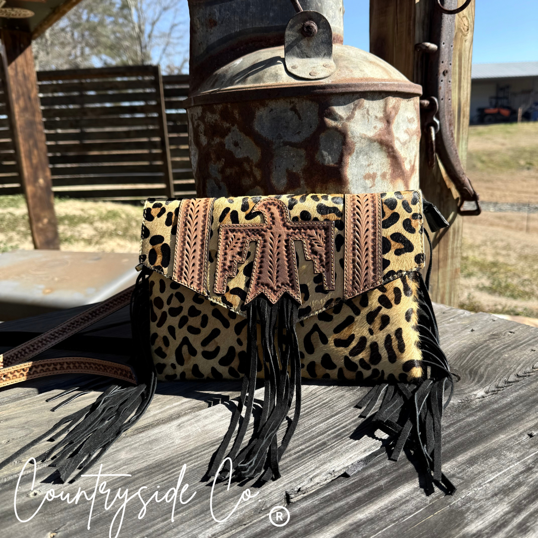 Freebird Cowhide Purse
