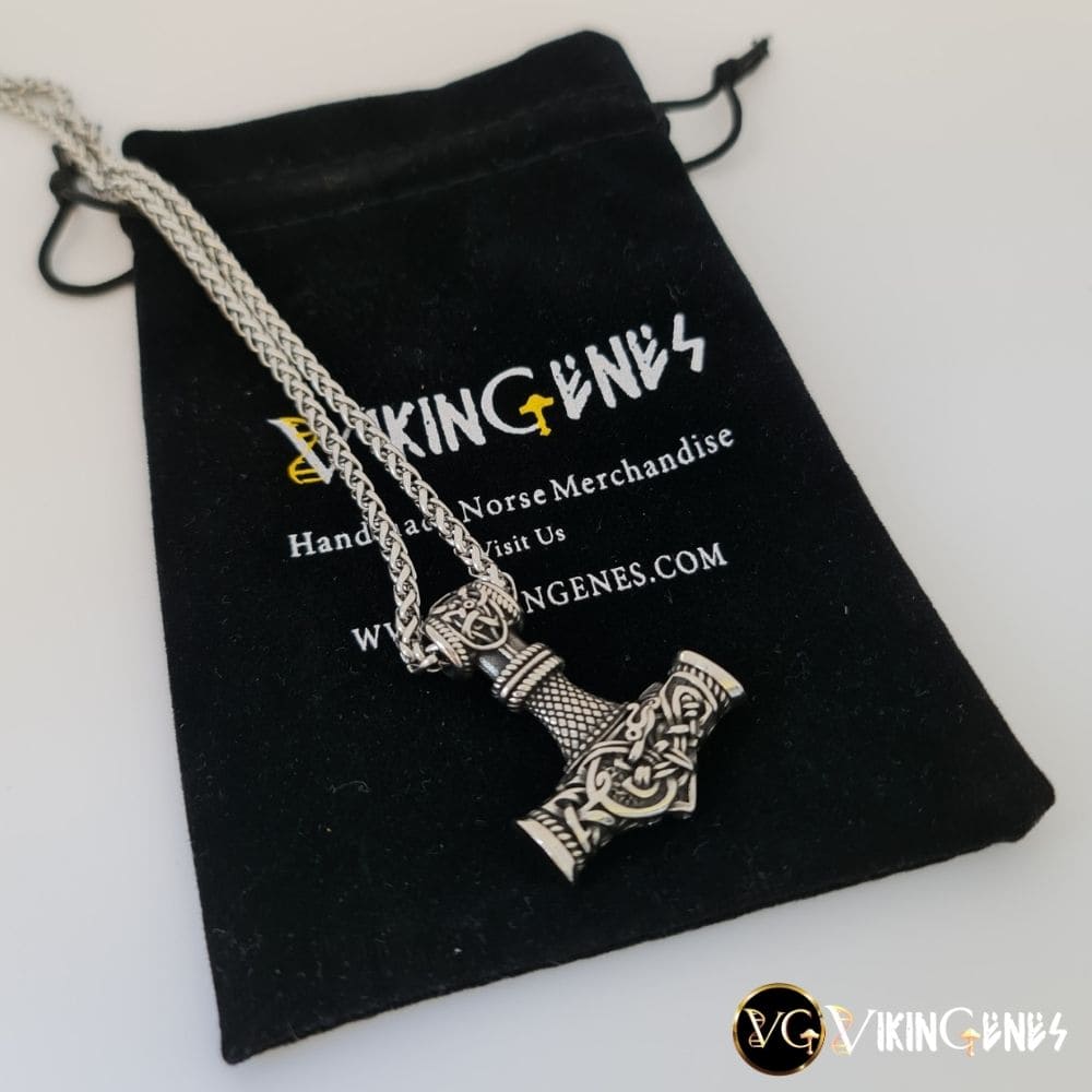 Thor's Hammer Mjolnir Handmade Necklace