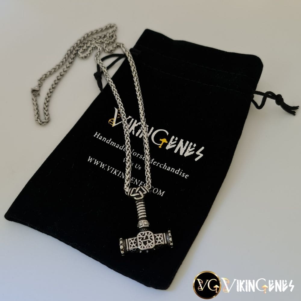 Thor's Hammer Mjolnir Necklace