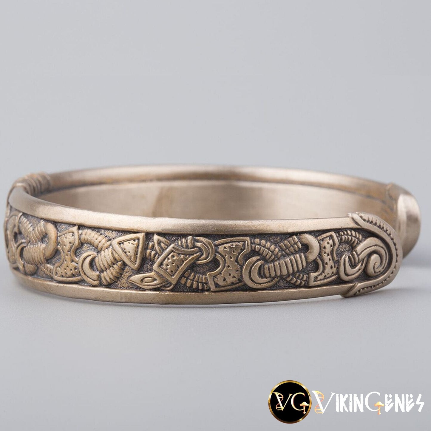 Jelling Style Bronze Arm Ring