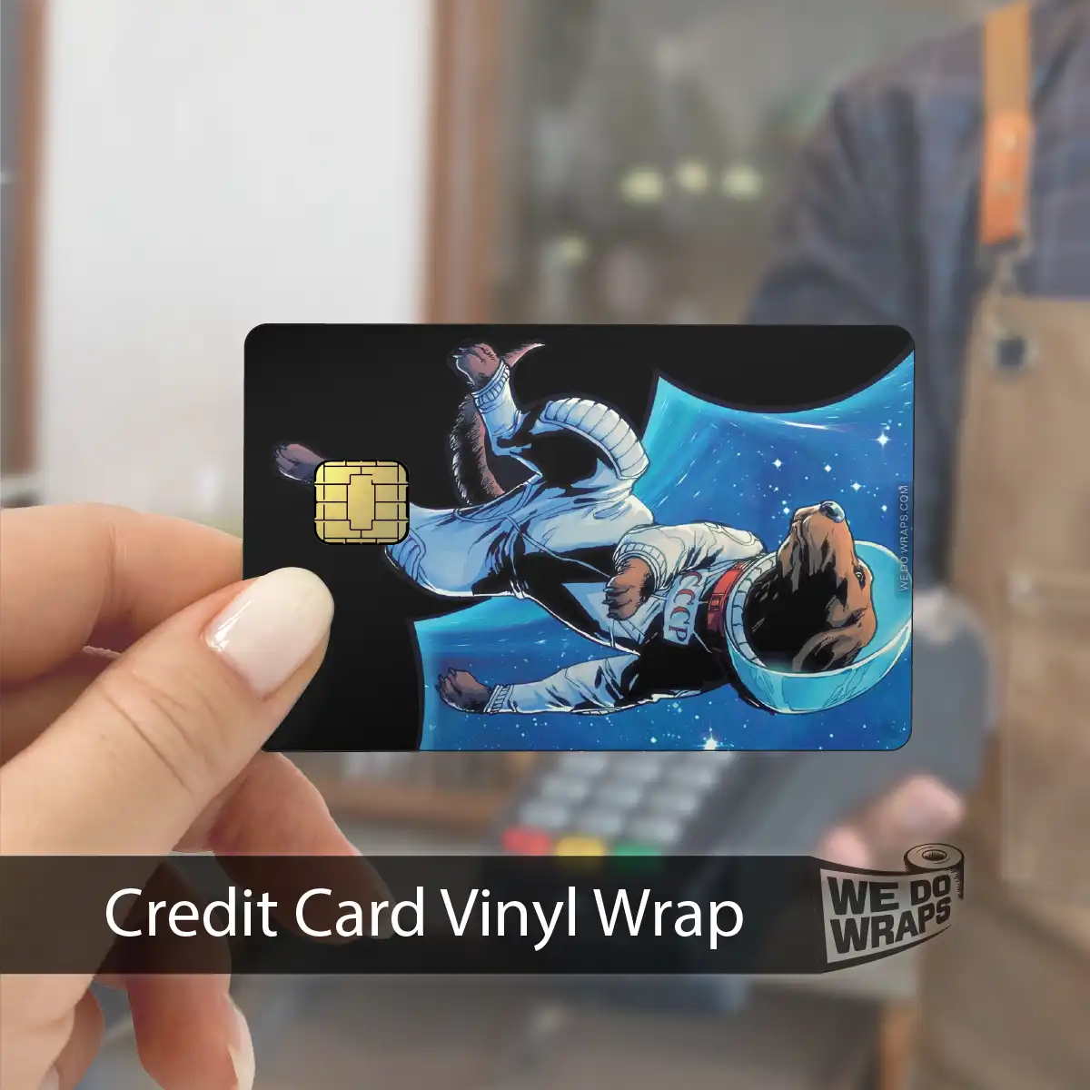Cosmo The Space Dog | NFC Key Card Wrap