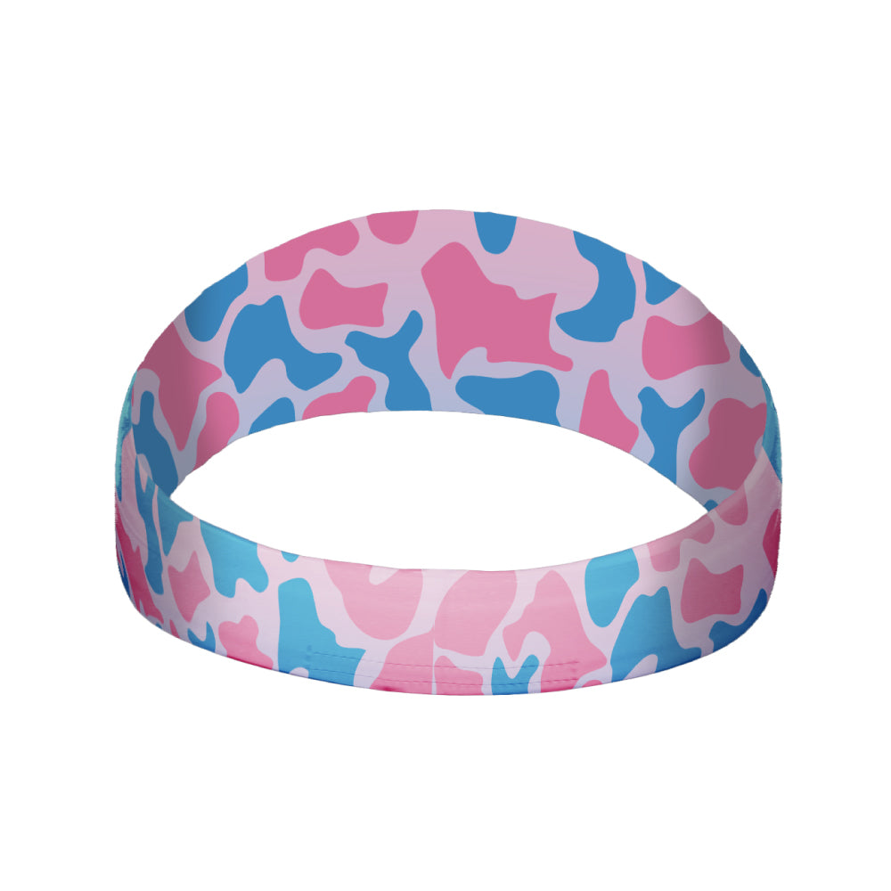 Cotton Candy Duck Camo Headband