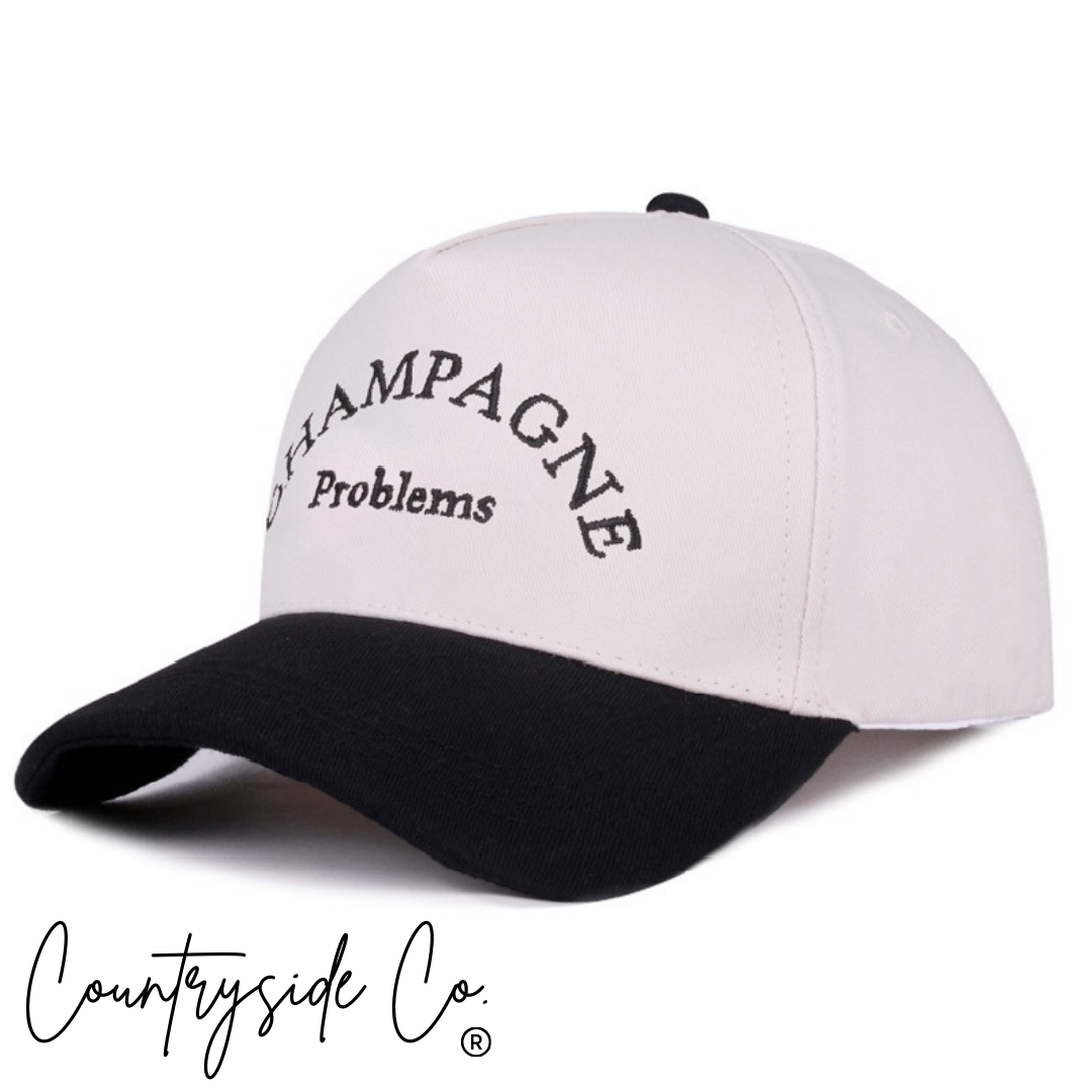 Champagne Problems Trucker Hat