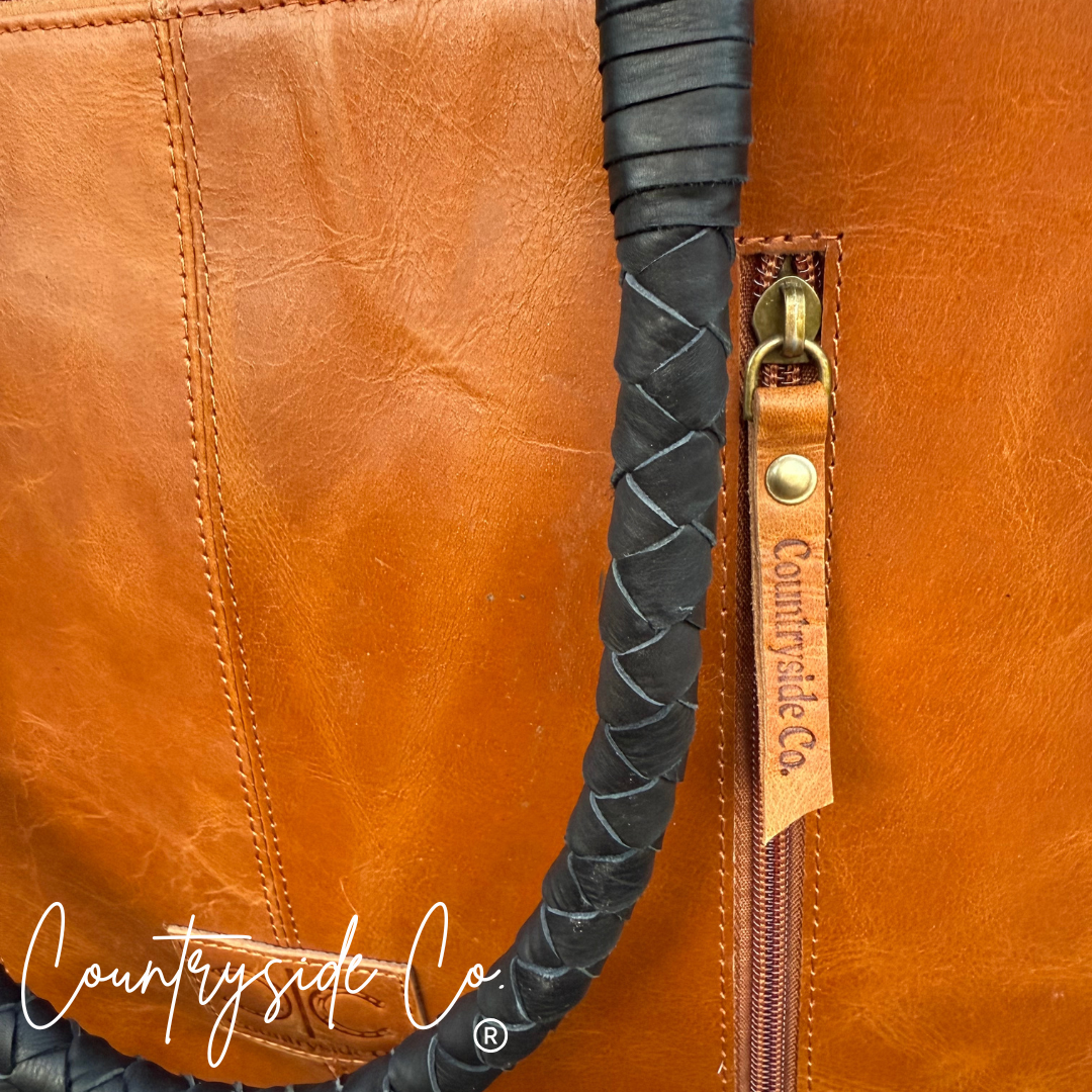 Laney Tooled Leather Conceal Carry Handbag