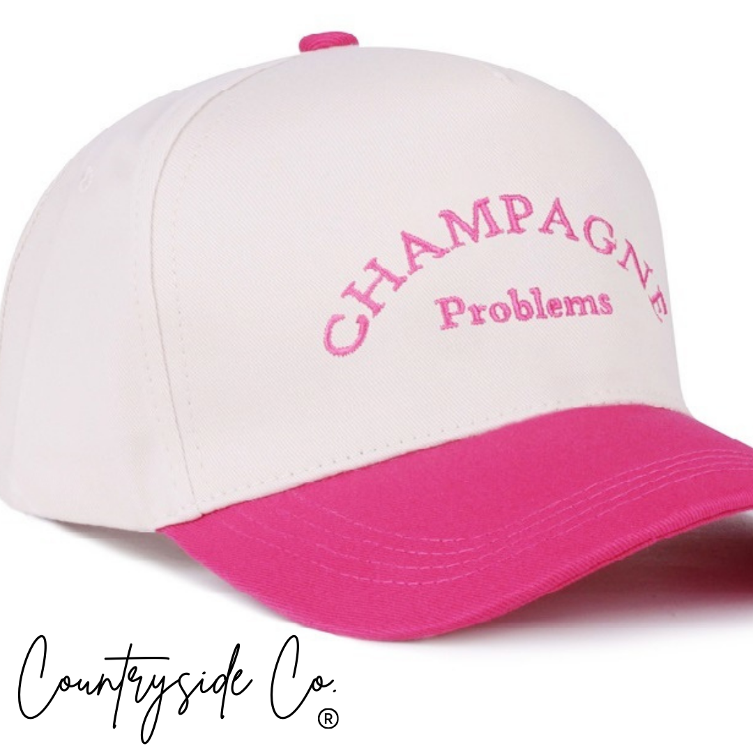 Champagne Problems Trucker Hat