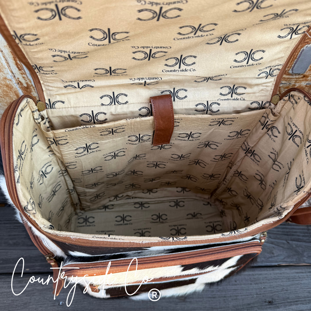 Mesa Cowhide Conceal Carry Backpack Laptop Bag