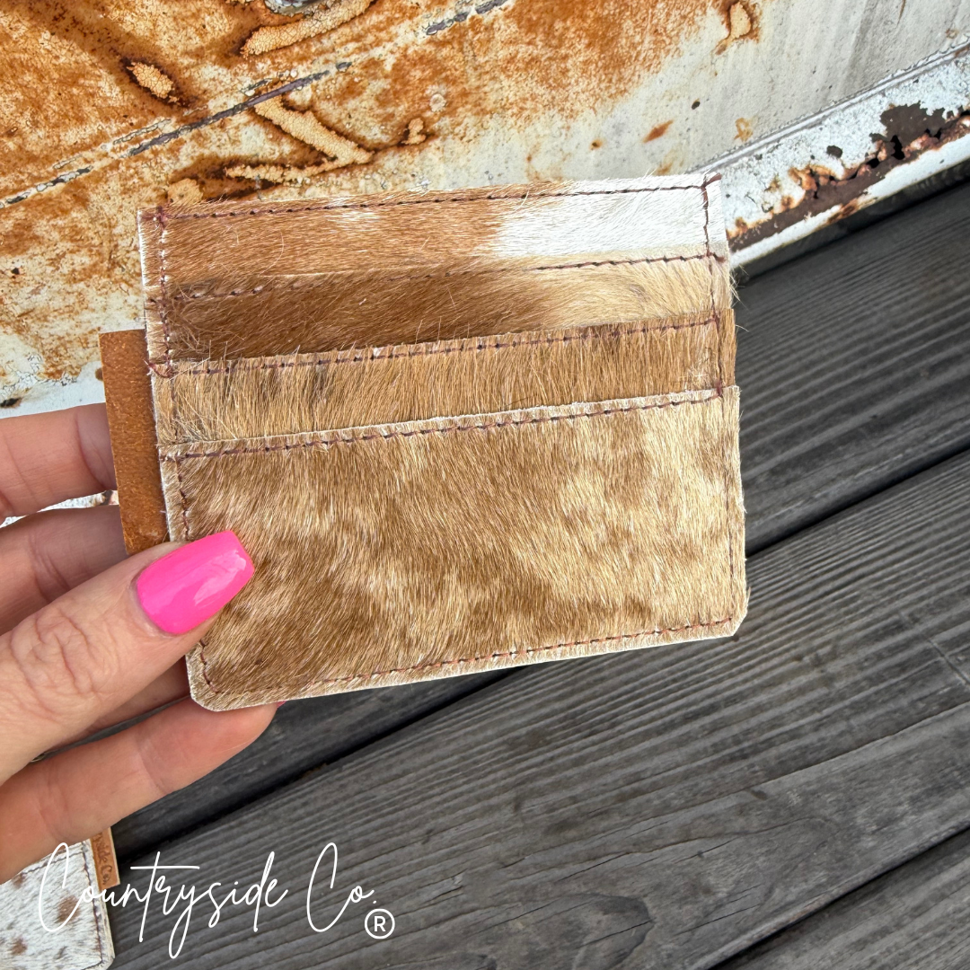 Cowhide Credit Card Holder