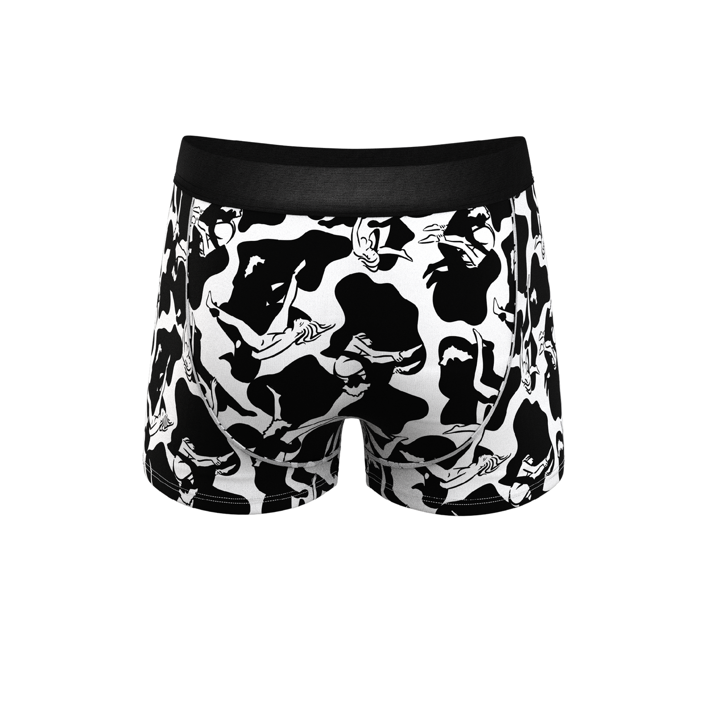 The Cowmasutra | Naughty Abstract Ball Hammock® Pouch Trunks Underwear
