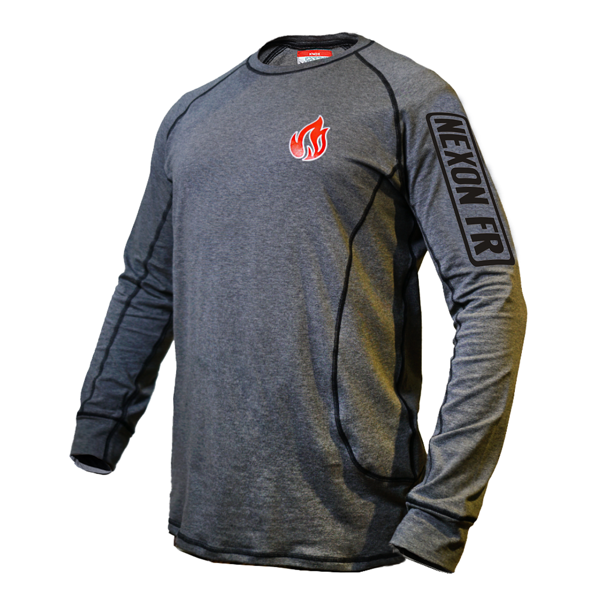 Nexon FR Long Sleeve Crew Shirt - Wolf Gray