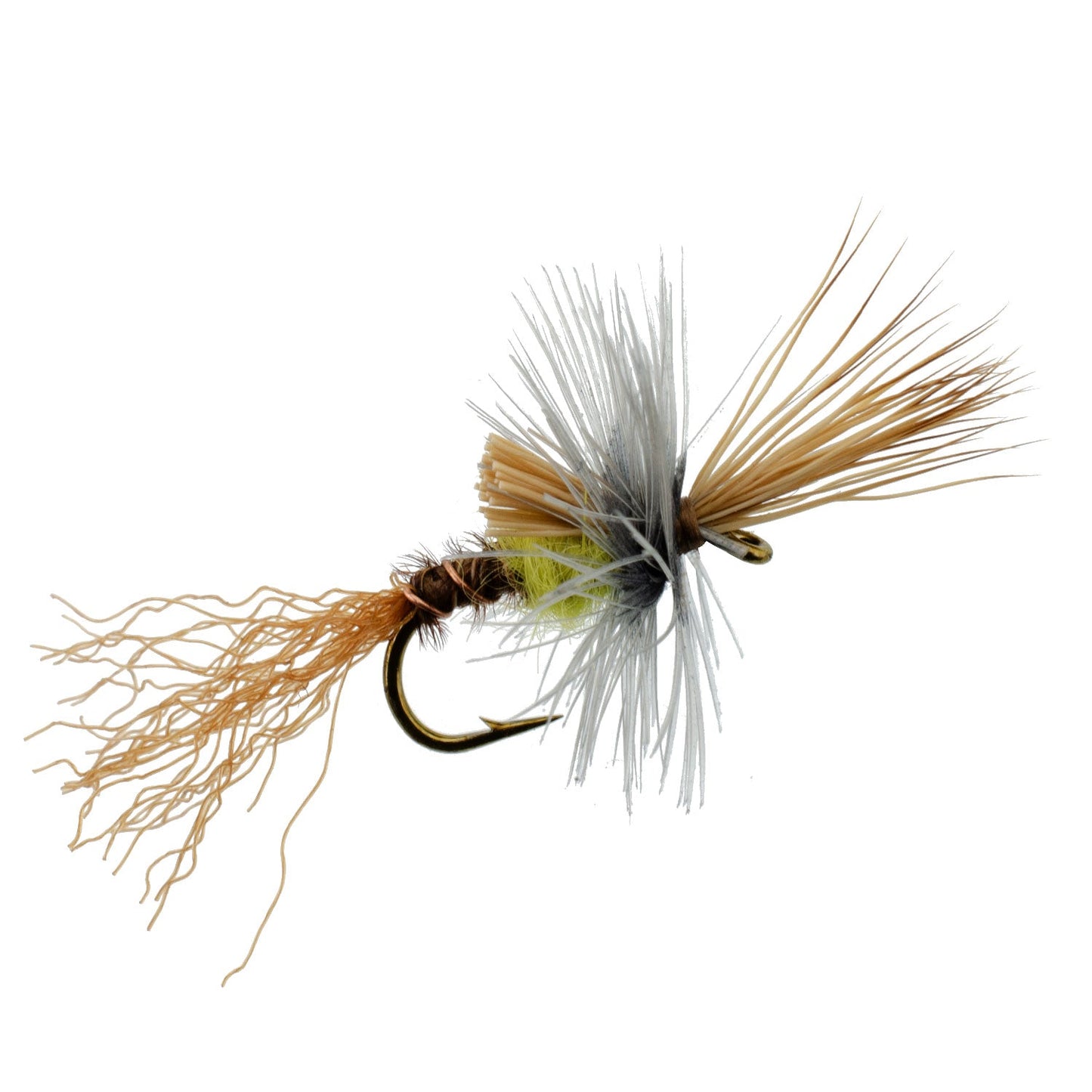 Pale Morning Dun PMD Cripple Mayfly 6 Flies Hook Size 16