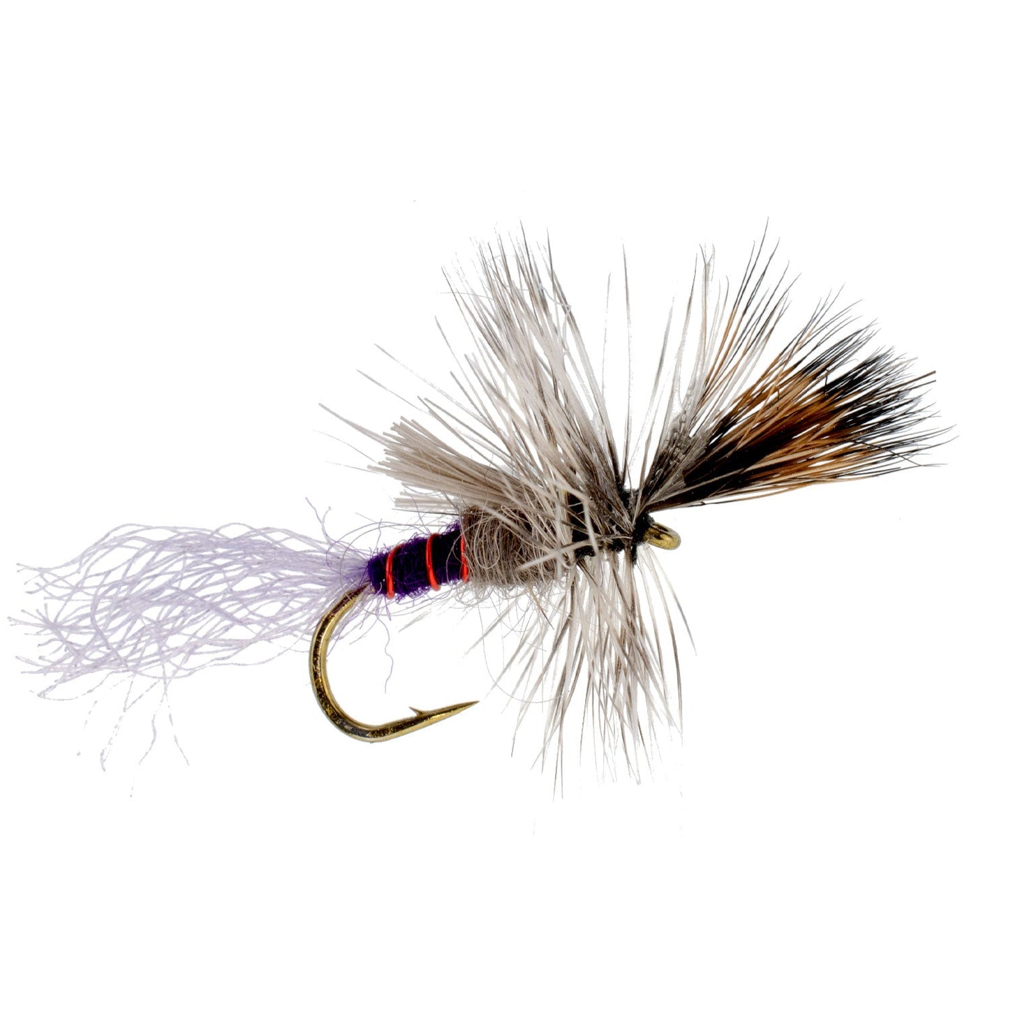 3 Pack Purple Haze Cripple Mayfly Hook Size 14