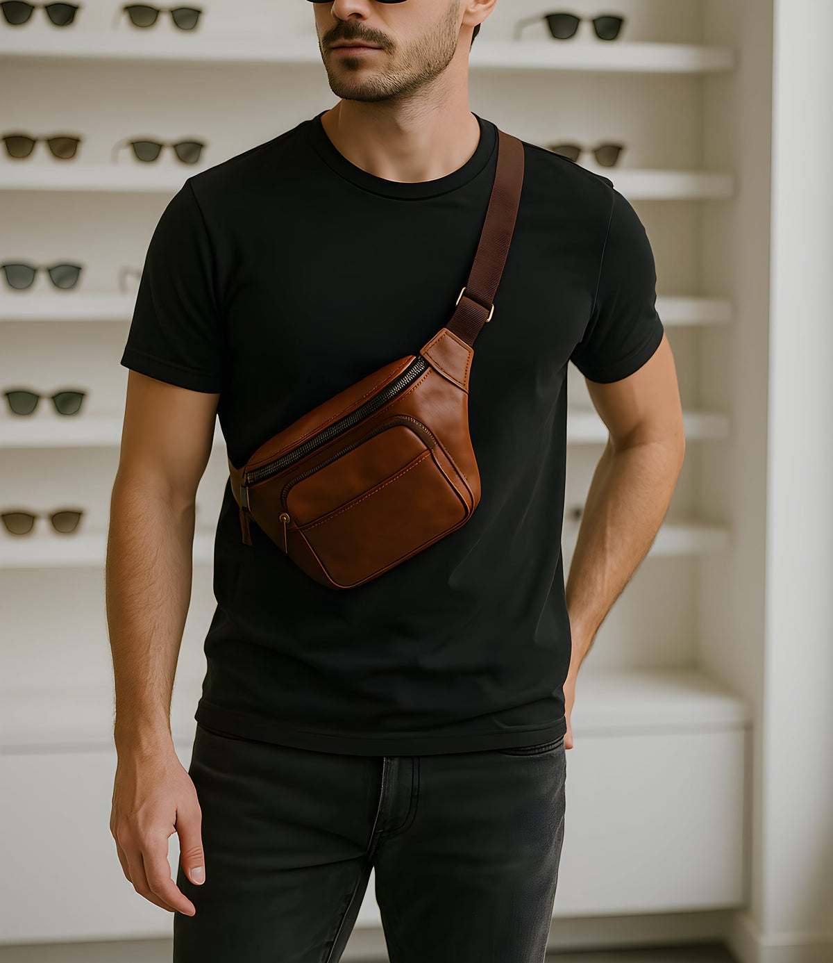 Jetsetter Crossbody Belt Bag