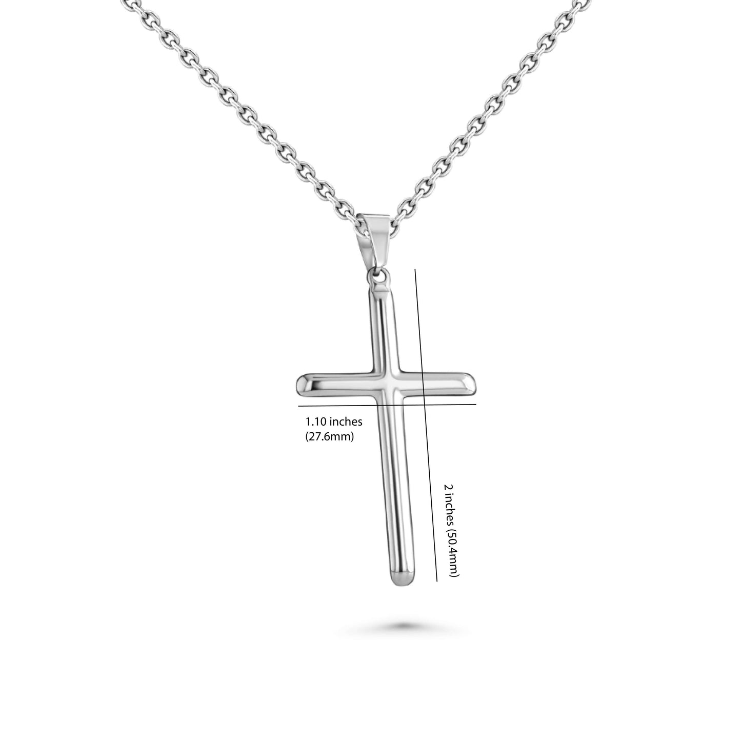 Cross Necklace w/ Chain
