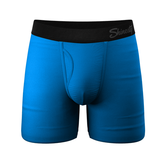 The Crown Jewels | Royal Blue Ball Hammock® Pouch Underwear With Fly
