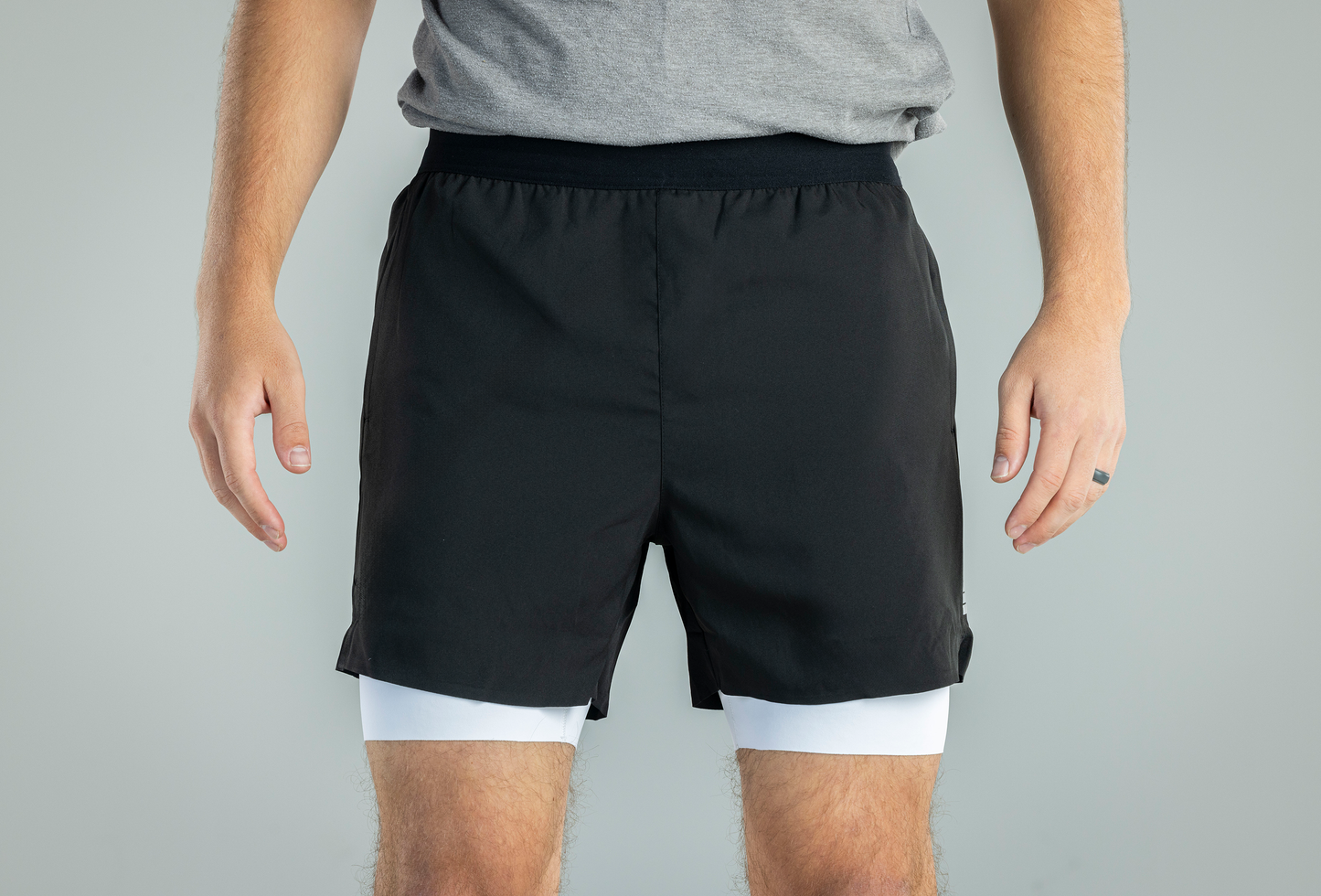 Men's V1 Athletic Shorts - Black