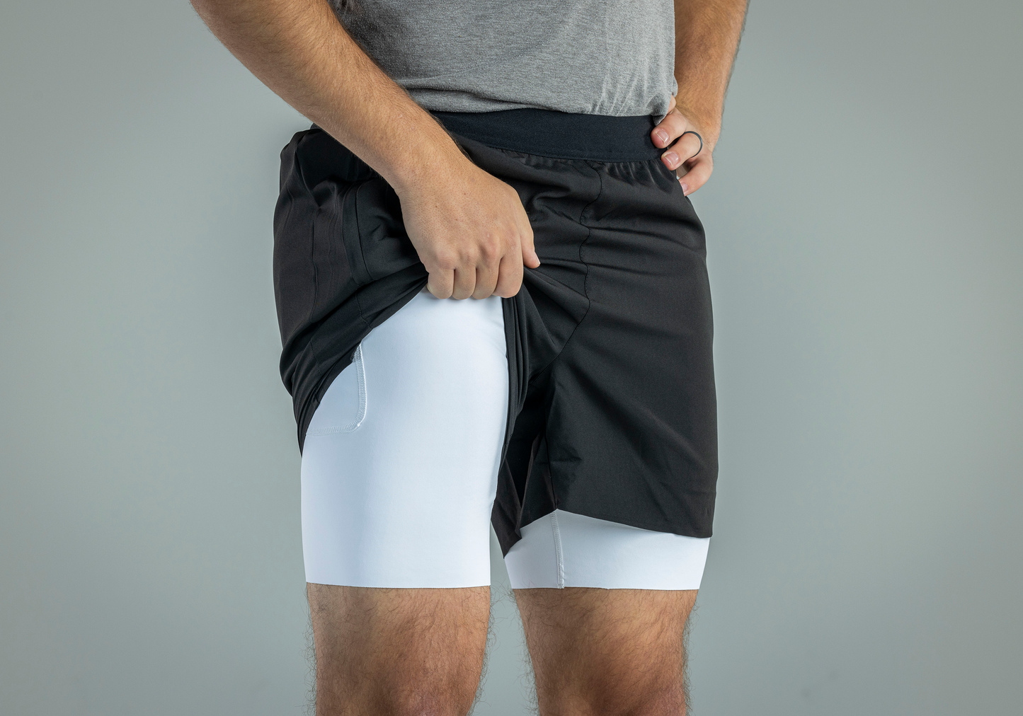 Men's V1 Athletic Shorts - Black