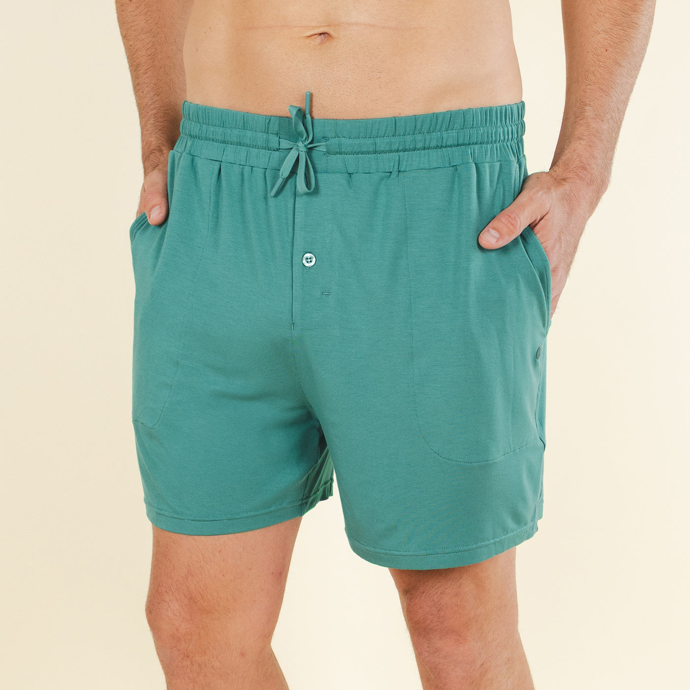 The Curacao | Teal SleepDeep™ Men’s Pajama Shorts