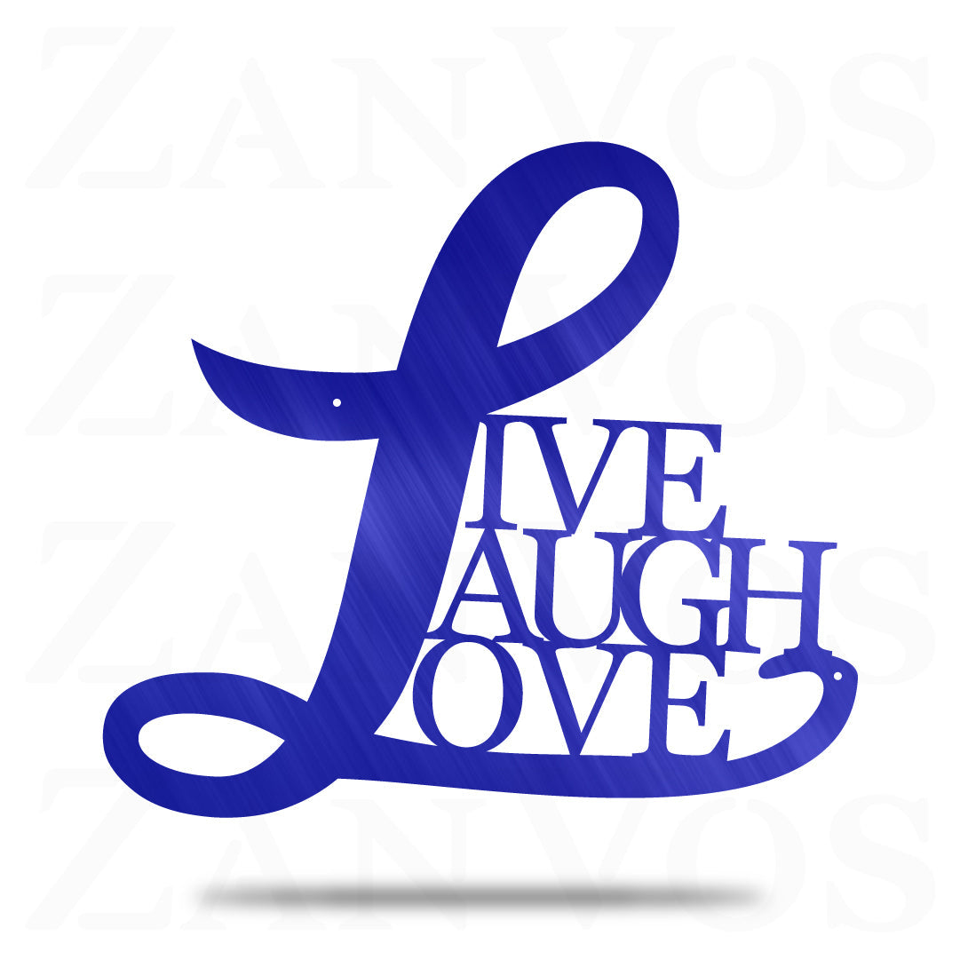 Cursive Live Laugh Love