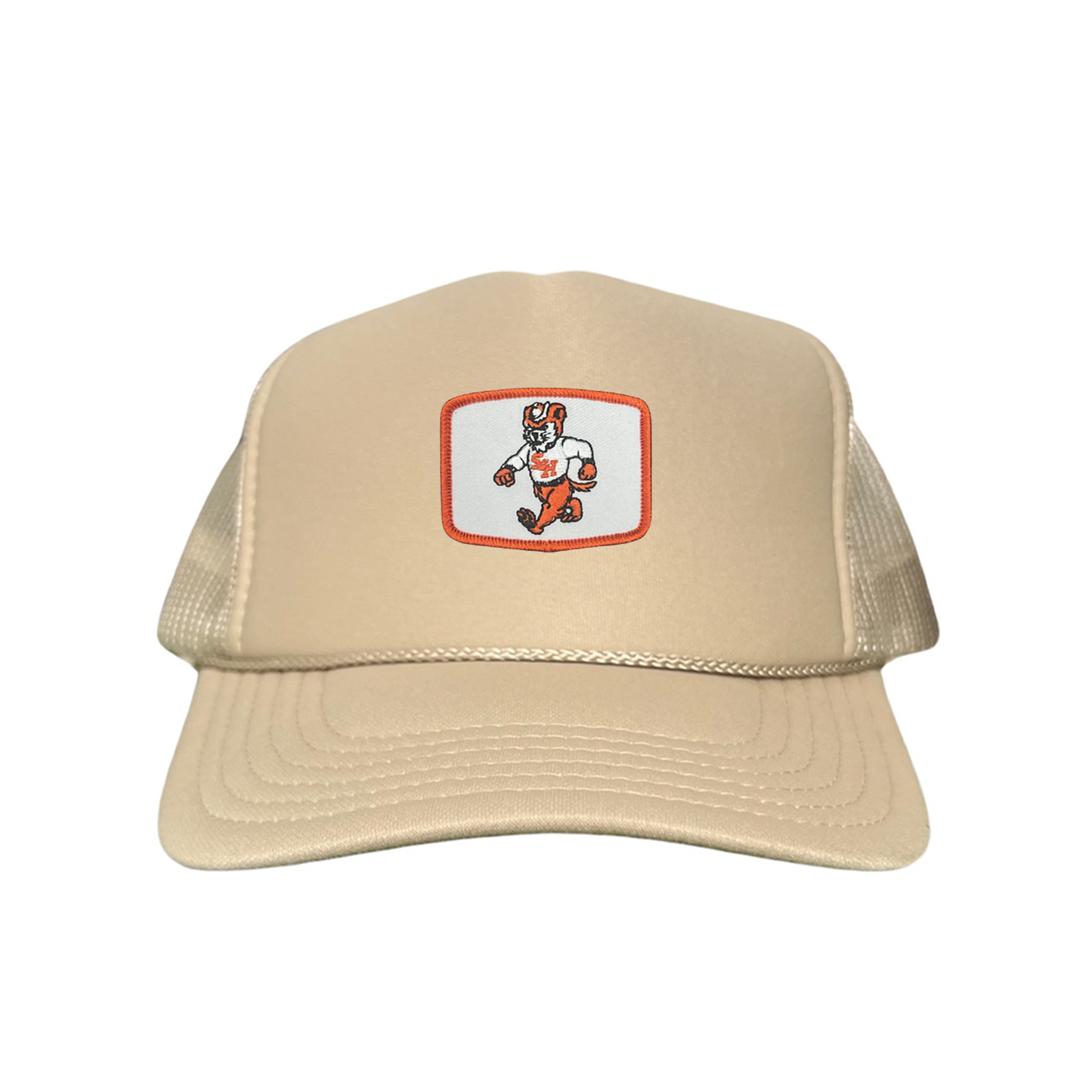 Sam Houston  Walking Sammy Bearkat / Limited Edition Silver Hat / 162 / Mesh Snap Back / SHSU010