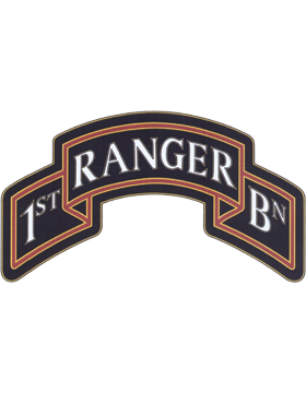 75th Ranger Regt 1st Battalion CSIB - Combat Service Identification Badge