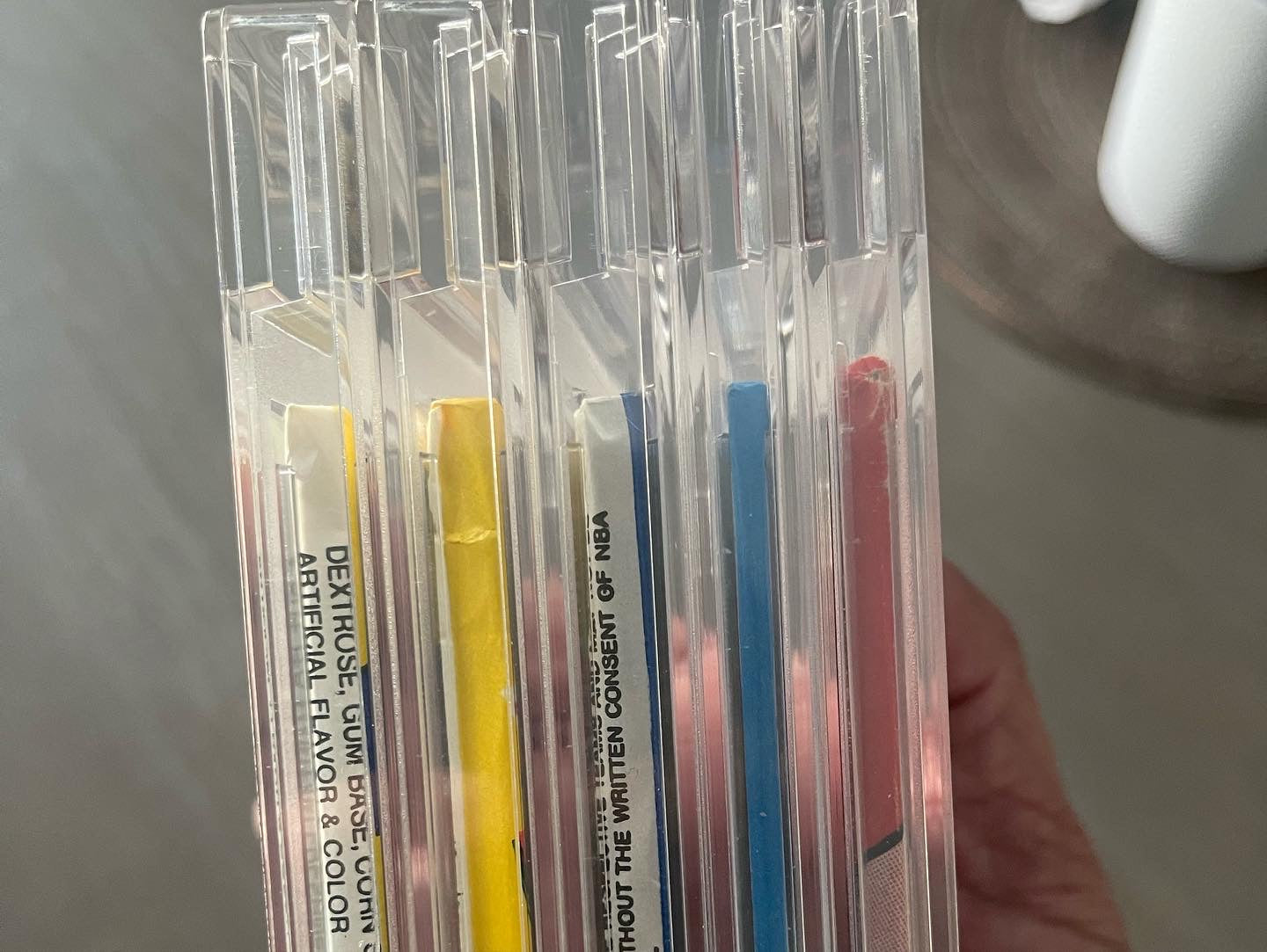 Vanity Slabs 360pt thickness Empty Slab for Wax Packs up to 15 cards thick for Baseball Football Hockey Basketball Cards